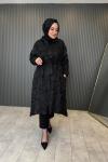 Santana Çok Fermuarlı Kap Siyah