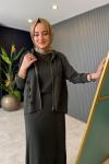 Luna 3lü Etekli Bambu Takım Yeşil