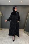 ÖRME JAKAR PANÇO KAP Siyah