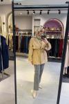 Taş ve Püskül Detaylı Pantolon Bebe Mavisi
