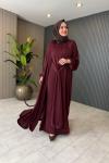 Ayla Elbise Takım Bordo