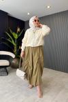 Premium İthal Bomber Ceket Krem