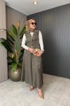 Orhan Premium Jakar Etekli Takım Haki
