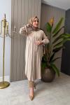 Nehir Tunik Bej