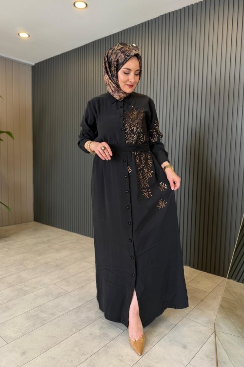 Meltem Elbise Siyah