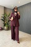 Pantolon Takım Bordo