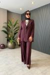 Pantolon Takım Bordo