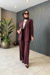 Pantolon Takım Bordo