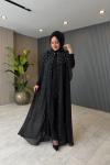 Fazilet Abaya Takım Siyah