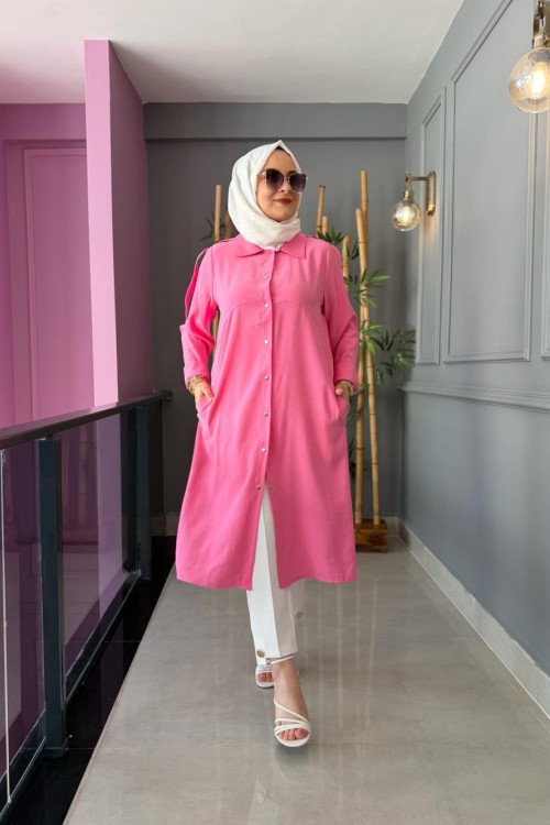 İmran Tunik Pembe
