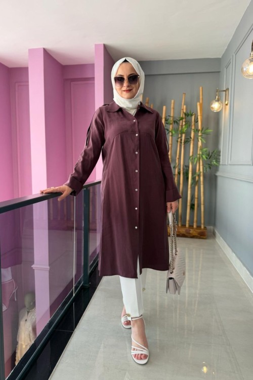 İmran Tunik Bordo