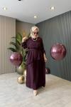 Firaz İkili Elbise Bordo
