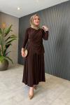 Sara Etekli Takım Kahve
