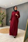 Gökçe Elbise Bordo