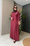 Berna Elbise Bordo