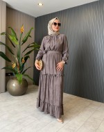 Dilara Elbise Kahve