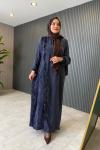 Diana Elbise İndigo Mavi