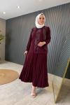 Kupra Taşlı Takım Mürdüm