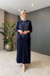 Lara Takım Gri Lacivert