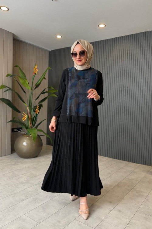 Lara Takım Siyah