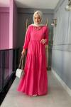 Çilek Elbise Pembe