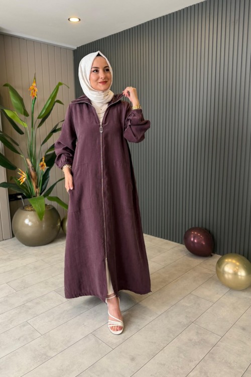 Büyük Beden Kap Mürdüm