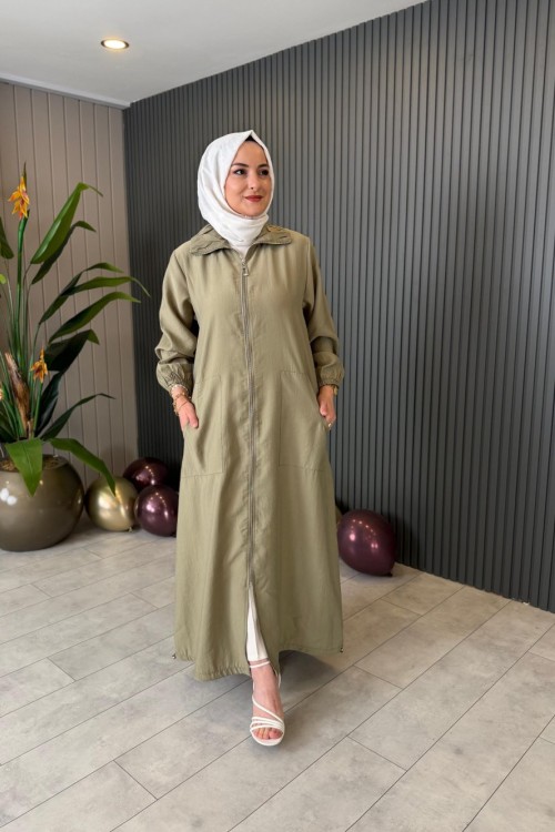 Büyük Beden Kap Haki