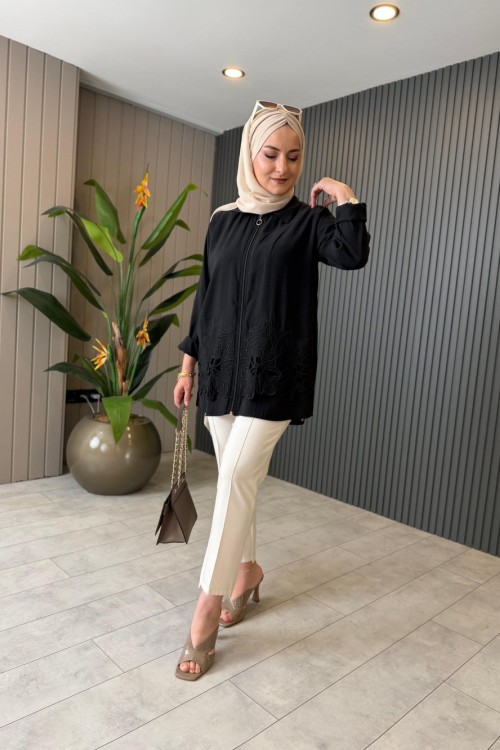 Almina Ceket Siyah