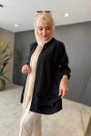 Almina Ceket Siyah