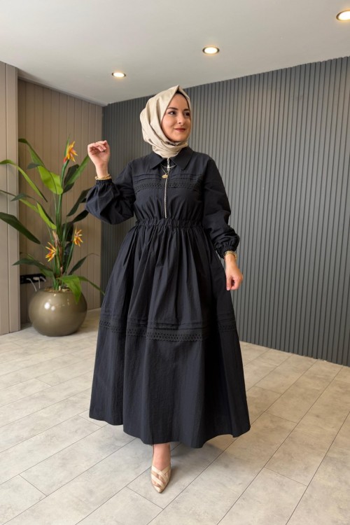 Aycan Elbise Siyah