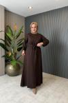 Yonca Oysho Elbise Acıkahve