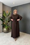 Yonca Oysho Elbise Acıkahve