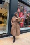 Oversize STD Trençkot Camel
