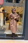 Oversize STD Trençkot Camel