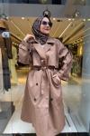 Oversize STD Trençkot Camel