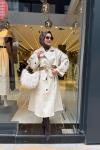 Oversize STD Trençkot Bej