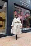 Oversize STD Trençkot Bej