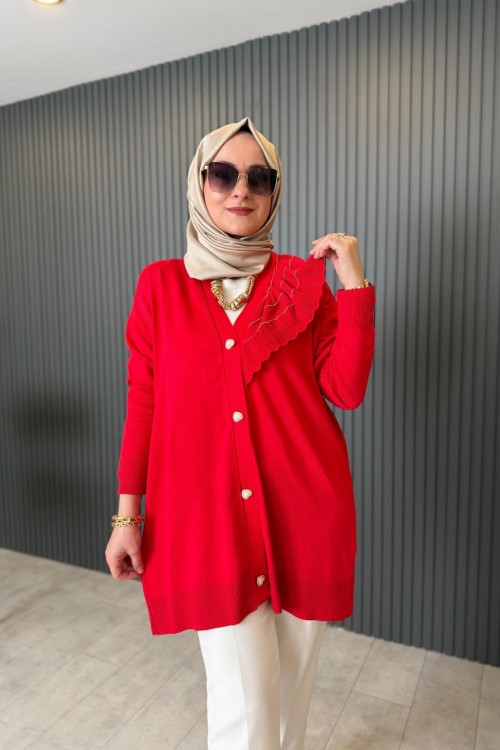 Catrice Hırka Kırmızı
