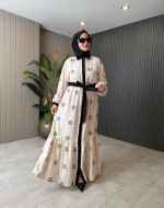 Roza Elbise Bej