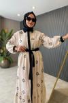 Roza Elbise Bej