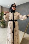 Roza Elbise Bej