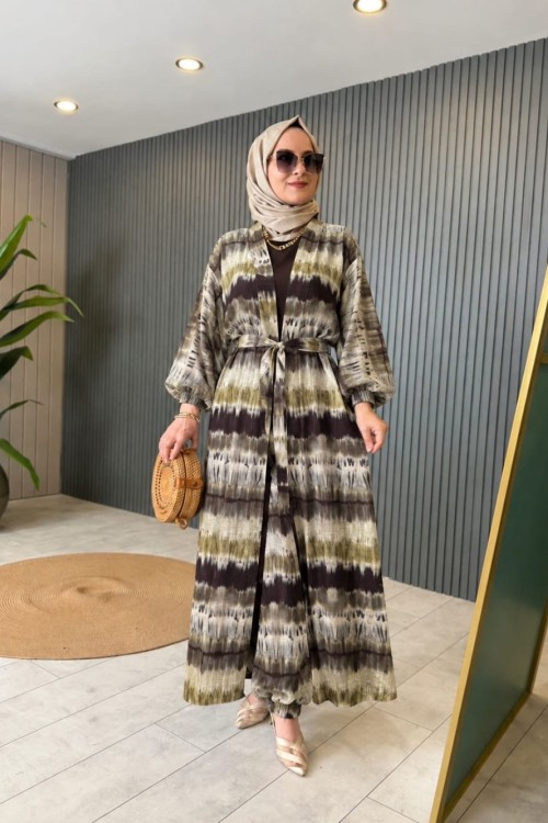 Kimono Takım Yeşil