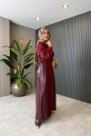 Mavera Elbise Bordo