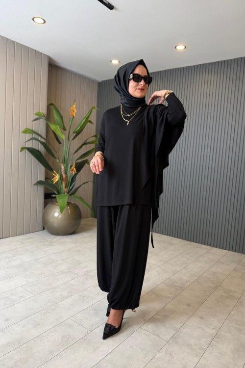 Molly İthal Takım  Siyah