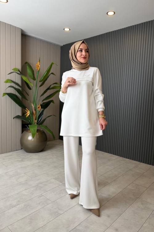 Soft Elegance Takım Ekru
