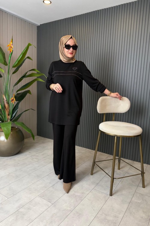 Soft Elegance Takım Siyah