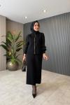 Lolita Etekli Takım Siyah