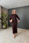 Lolita Etekli Takım Kahve