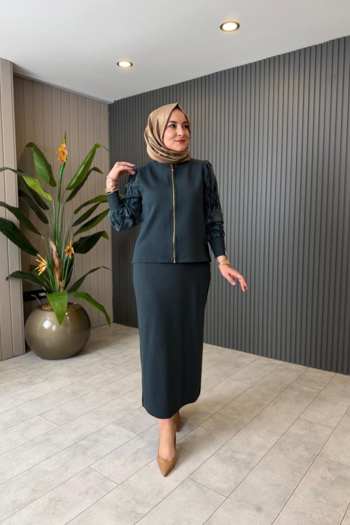 Lolita Etekli Takım Yeşil