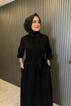 Oysho Elbise Siyah